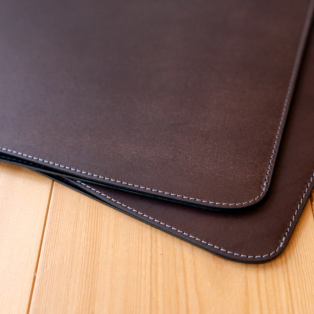 国立商店 レザー タブレットケース ブラウン 職人が作るレザースリーブ 13インチiPad Pro/Air用 – 国立商店