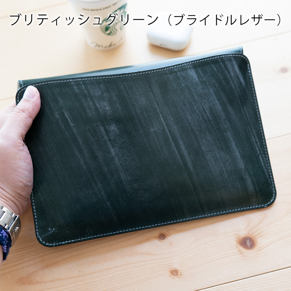 注目ショップ 国立商店 iPad ブライドルレザーケース ブリティッシュ 