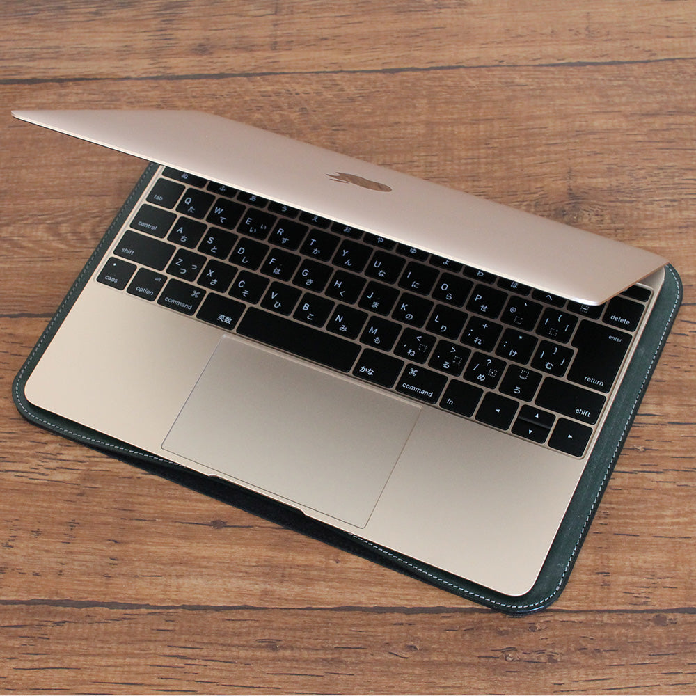 【販売終了】職人が作るレザースリーブ MacBook（12インチ）用